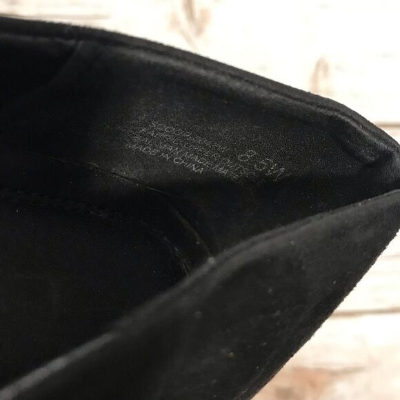 CL by Laundry Black Wedge Heel Pumps Size 8.5 - Picture 3 of 11